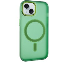 Чохол TPU+PC Lily with MagSafe для Apple iPhone 15 (6.1") Army Green