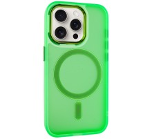Чохол TPU+PC Lily with MagSafe для Apple iPhone 15 Pro (6.1") Neon Green