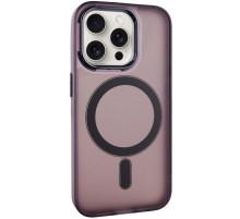 Чохол TPU+PC Lily with MagSafe для Apple iPhone 15 Pro Max (6.7") Dark Purple