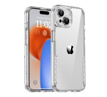 Чохол TPU+PC Multi-Color для Apple iPhone 14 (6.1") Clear