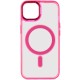Чохол TPU Iris with MagSafe для Apple iPhone 15 (6.1") Малиновий