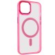 Чохол TPU Iris with MagSafe для Apple iPhone 15 (6.1") Малиновий