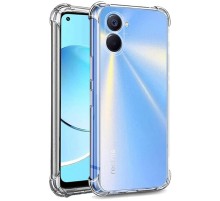 TPU чохол GETMAN Ease logo посилені кути Full Camera для Realme 10 4G Безбарвний (прозорий)