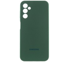 Чохол Silicone Cover Lakshmi Full Camera (AAA) with Logo для Samsung Galaxy A15 4G/5G / M15 5G Зелений / Cyprus Green