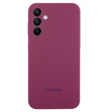 Чохол Silicone Cover Lakshmi Full Camera (AAA) with Logo для Samsung Galaxy A54 5G Бордовий / Plum