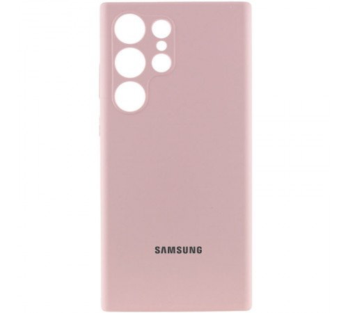 Чохол Silicone Cover Lakshmi Full Camera (AAA) with Logo для Samsung Galaxy S24 Ultra Рожевий / Pink Sand Чохол Silicone Cover Lakshmi Full Camera (AAA) with Logo для Samsung Galaxy S24 Ultra Рожевий / Pink Sand