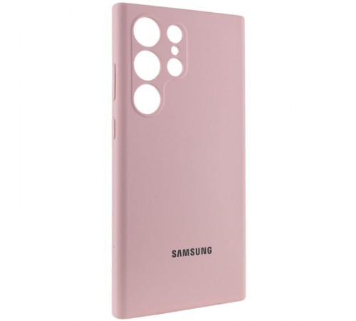 Чохол Silicone Cover Lakshmi Full Camera (AAA) with Logo для Samsung Galaxy S24 Ultra Рожевий / Pink Sand Чохол Silicone Cover Lakshmi Full Camera (AAA) with Logo для Samsung Galaxy S24 Ultra Рожевий / Pink Sand