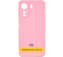 Чохол Silicone Cover Lakshmi Full Camera (AAA) with Logo для Xiaomi Redmi 13C / Poco C65 Рожевий / Light pink