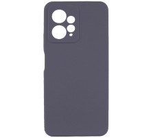 Чохол Silicone Cover Lakshmi Full Camera (AAA) with Logo для Xiaomi Redmi Note 12 4G Сірий / Dark Gray
