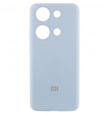 Чохол Silicone Cover Lakshmi Full Camera (AAA) with Logo для Xiaomi Redmi Note 13 Pro 4G Блакитний / Sweet Blue