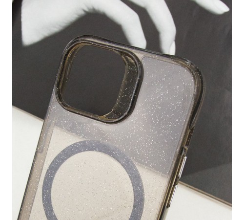 Чохол TPU Radiance with MagSafe для Apple iPhone 15 (6.1") Black