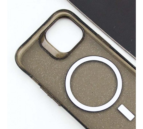 Чохол TPU Radiance with MagSafe для Apple iPhone 15 (6.1") Black