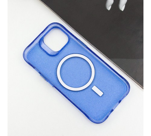 Чохол TPU Radiance with MagSafe для Apple iPhone 15 (6.1") Blue Чохол TPU Radiance with MagSafe для Apple iPhone 15 (6.1") Blue