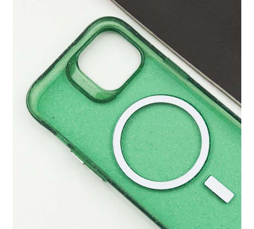 Чохол TPU Radiance with MagSafe для Apple iPhone 15 (6.1") Green