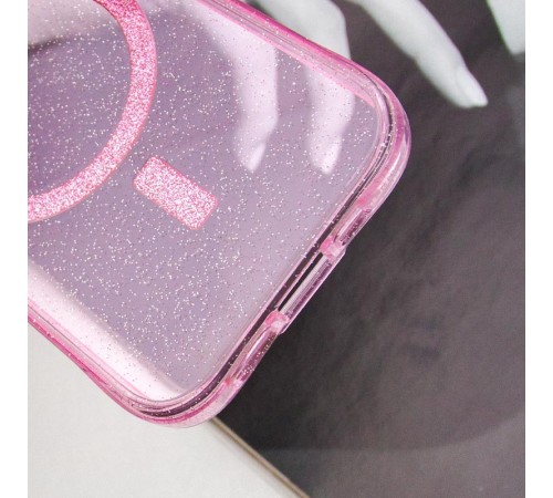 Чохол TPU Radiance with MagSafe для Apple iPhone 15 (6.1") Pink Чохол TPU Radiance with MagSafe для Apple iPhone 15 (6.1") Pink