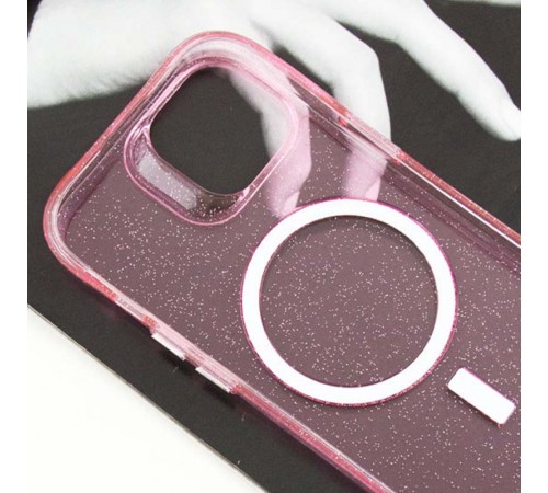 Чохол TPU Radiance with MagSafe для Apple iPhone 15 (6.1") Pink Чохол TPU Radiance with MagSafe для Apple iPhone 15 (6.1") Pink