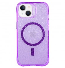 Чохол TPU Radiance with MagSafe для Apple iPhone 15 (6.1") Purple