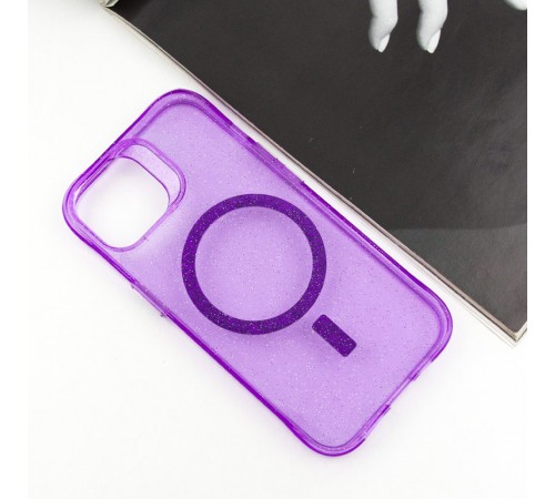 Чохол TPU Radiance with MagSafe для Apple iPhone 15 (6.1") Purple Чохол TPU Radiance with MagSafe для Apple iPhone 15 (6.1") Purple