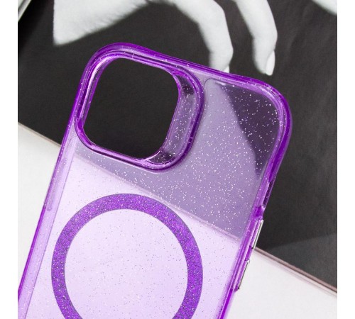 Чохол TPU Radiance with MagSafe для Apple iPhone 15 (6.1") Purple Чохол TPU Radiance with MagSafe для Apple iPhone 15 (6.1") Purple