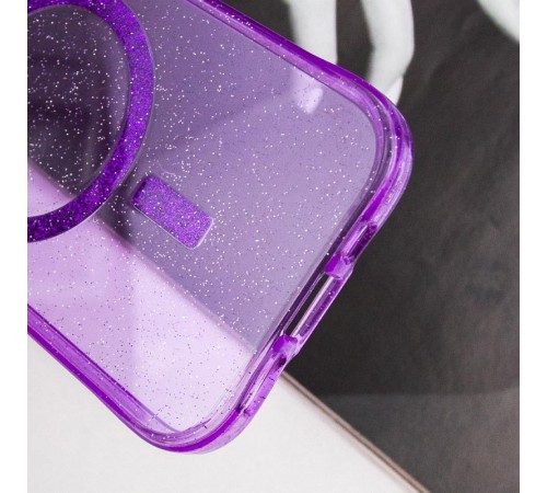Чохол TPU Radiance with MagSafe для Apple iPhone 15 (6.1") Purple Чохол TPU Radiance with MagSafe для Apple iPhone 15 (6.1") Purple
