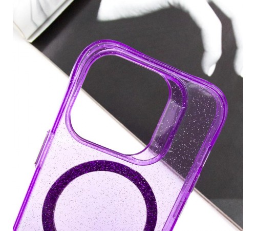 Чохол TPU Radiance with MagSafe для Apple iPhone 15 Pro (6.1") Purple