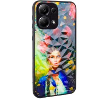 TPU+PC чохол Prisma Ladies для Xiaomi Redmi Note 13 Pro 4G / Poco M6 Pro 4G Peonies