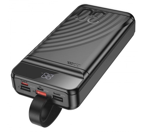 Портативний ЗП Power Bank Hoco J123B Element 22.5W+PD20W 30000 mAh Black