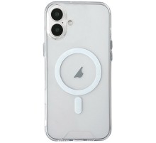 Чохол TPU Space Case with MagSafe для Apple iPhone 16 Plus (6.7") Прозорий