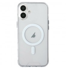 Чохол TPU Space Case with MagSafe для Apple iPhone 16 Plus (6.7") Прозорий
