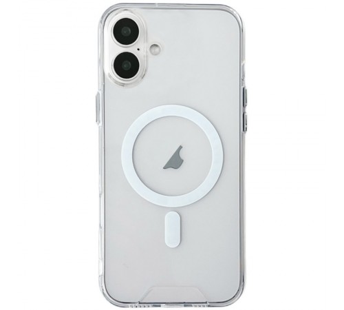 Чохол TPU Space Case with MagSafe для Apple iPhone 16 Plus (6.7") Прозорий Чохол TPU Space Case with MagSafe для Apple iPhone 16 Plus (6.7") Прозорий