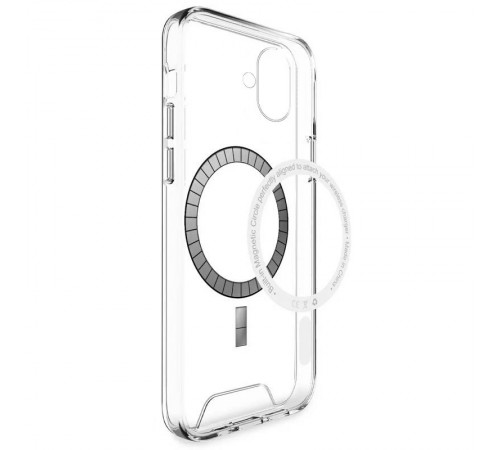Чохол TPU Space Case with MagSafe для Apple iPhone 16 Plus (6.7") Прозорий Чохол TPU Space Case with MagSafe для Apple iPhone 16 Plus (6.7") Прозорий