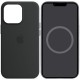 Чохол Silicone case (AAA) with Magsafe and Animation для Apple iPhone 14 Pro (6.1") Чорний / Midnight