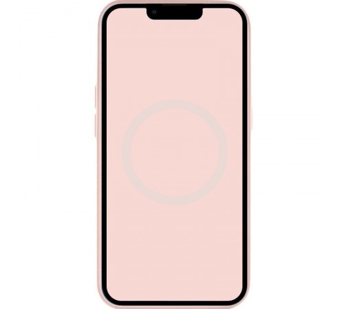 Чохол Silicone case (AAA) with Magsafe and Animation для Apple iPhone 14 Pro Max (6.7") Рожевий / Chalk Pink
