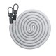 Чохол TPU Transparent with Straps для Apple iPhone 12 Pro Max (6.7") Grey