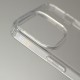 Чохол TPU Transparent with Straps для Apple iPhone 14 Pro Max (6.7") Orange / White
