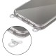 Чохол TPU Transparent with Straps для Apple iPhone 15 Pro (6.1") Red / White