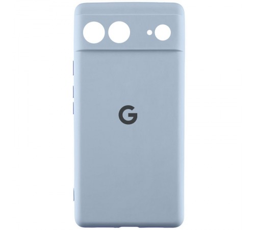 Чохол Silicone Cover Lakshmi Full Camera (AAA) with Logo для Google Pixel 7 Блакитний / Sweet Blue Чохол Silicone Cover Lakshmi Full Camera (AAA) with Logo для Google Pixel 7 Блакитний / Sweet Blue