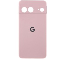 Чохол Silicone Cover Lakshmi Full Camera (AAA) with Logo для Google Pixel 7 Рожевий / Pink Sand