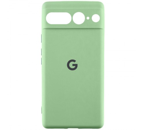 Чохол Silicone Cover Lakshmi Full Camera (AAA) with Logo для Google Pixel 7 Pro М'ятний / Mint Чохол Silicone Cover Lakshmi Full Camera (AAA) with Logo для Google Pixel 7 Pro М'ятний / Mint