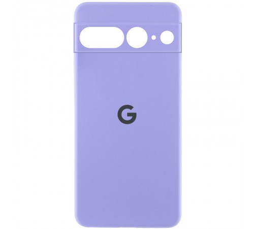 Чохол Silicone Cover Lakshmi Full Camera (AAA) with Logo для Google Pixel 7 Pro Бузковий / Dasheen Чохол Silicone Cover Lakshmi Full Camera (AAA) with Logo для Google Pixel 7 Pro Бузковий / Dasheen