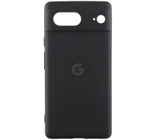 Чохол Silicone Cover Lakshmi Full Camera (AAA) with Logo для Google Pixel 8 Чорний / Black