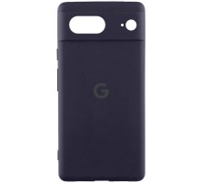 Чохол Silicone Cover Lakshmi Full Camera (AAA) with Logo для Google Pixel 8 Сірий / Dark Gray