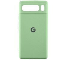 Чохол Silicone Cover Lakshmi Full Camera (AAA) with Logo для Google Pixel 8 Pro М'ятний / Mint