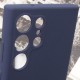 Чохол Silicone Cover Lakshmi Full Camera (AAA) with Logo для Samsung Galaxy S23 Ultra Темно-синій / Midnight blue