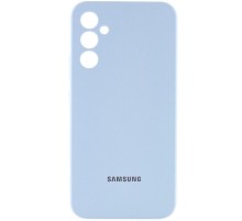 Чохол Silicone Cover Lakshmi Full Camera (AAA) with Logo для Samsung Galaxy S24+ Блакитний / Sweet Blue