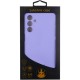 Чохол Silicone Cover Lakshmi Full Camera (AAA) with Logo для Samsung Galaxy S24+ Бузковий / Dasheen