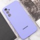 Чохол Silicone Cover Lakshmi Full Camera (AAA) with Logo для Samsung Galaxy S24+ Бузковий / Dasheen