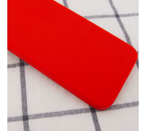Чохол Silicone Case Square Full Camera Protective (AA) NOLOGO для Apple iPhone 7/8/SE (2020) (4.7") Червоний / Red