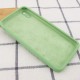 Silicone Case Square Full Camera Protective (AA) NOLOGO для Apple iPhone X / XS (5.8") М'ятний / Mint