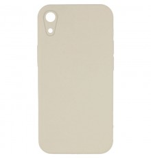 Silicone Case Square Full Camera Protective (AA) NOLOGO для Apple iPhone XR (6.1") Бежевий / Antique White